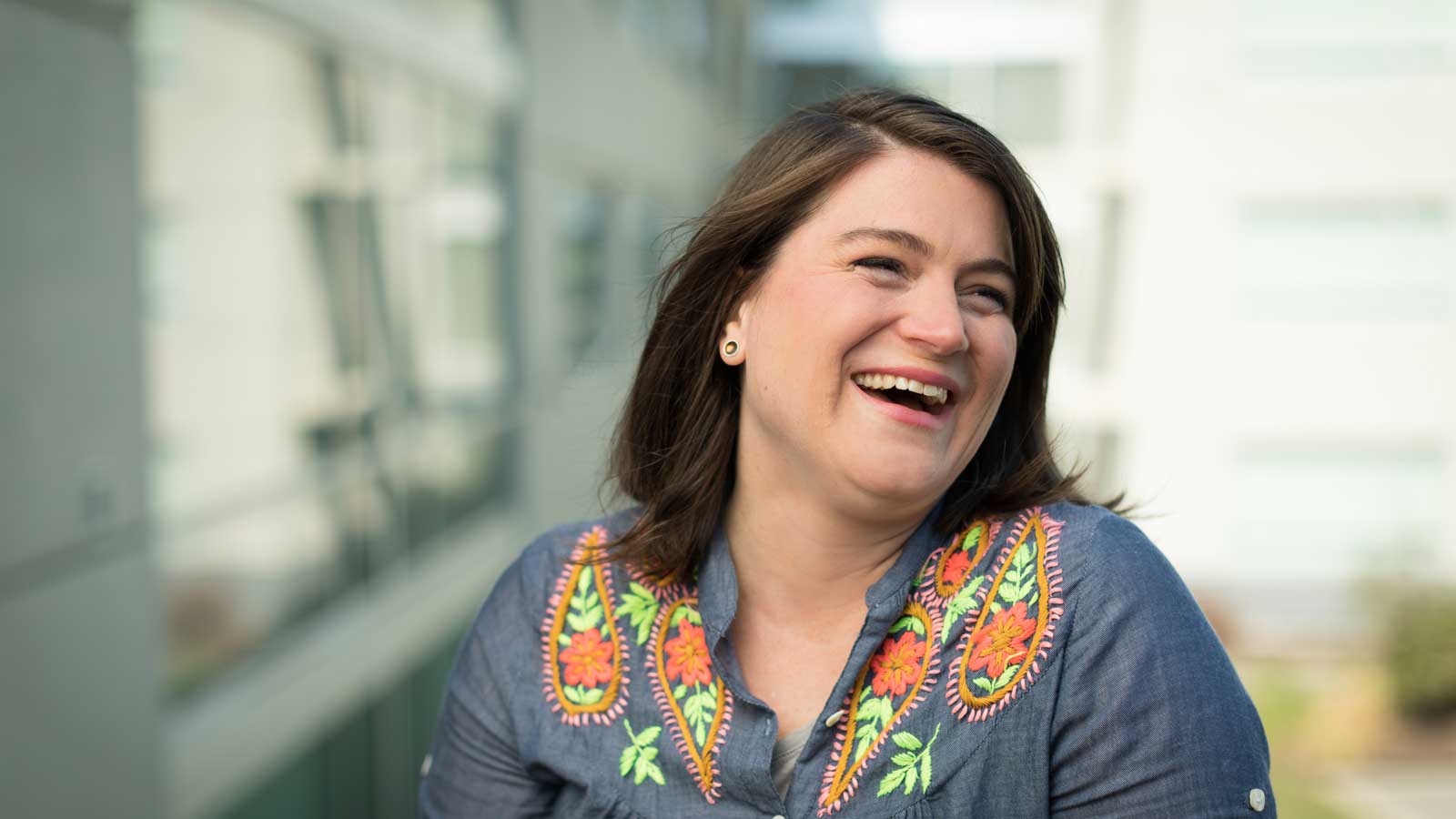 HAE-Patientin Leah Weisbecker