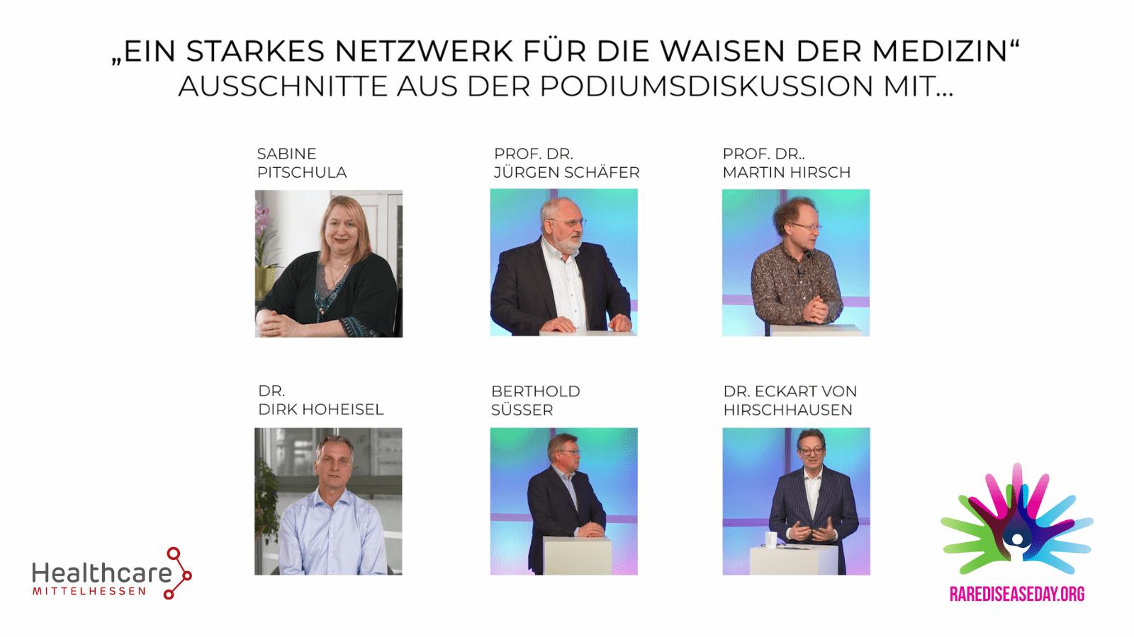 Teilnehmende der Podiumsdiskussion