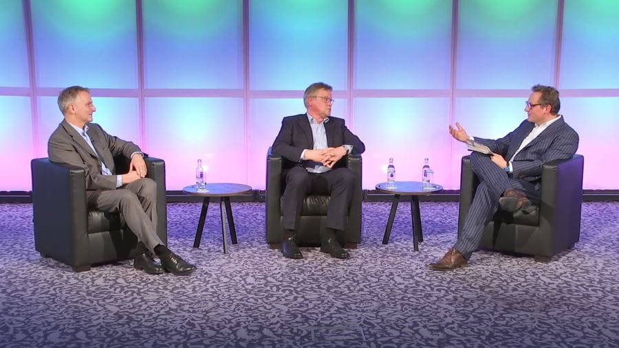 Talkrunde mit Berthold Süsser, Dirk Hoheisel und Eckhart von Hirschhausen