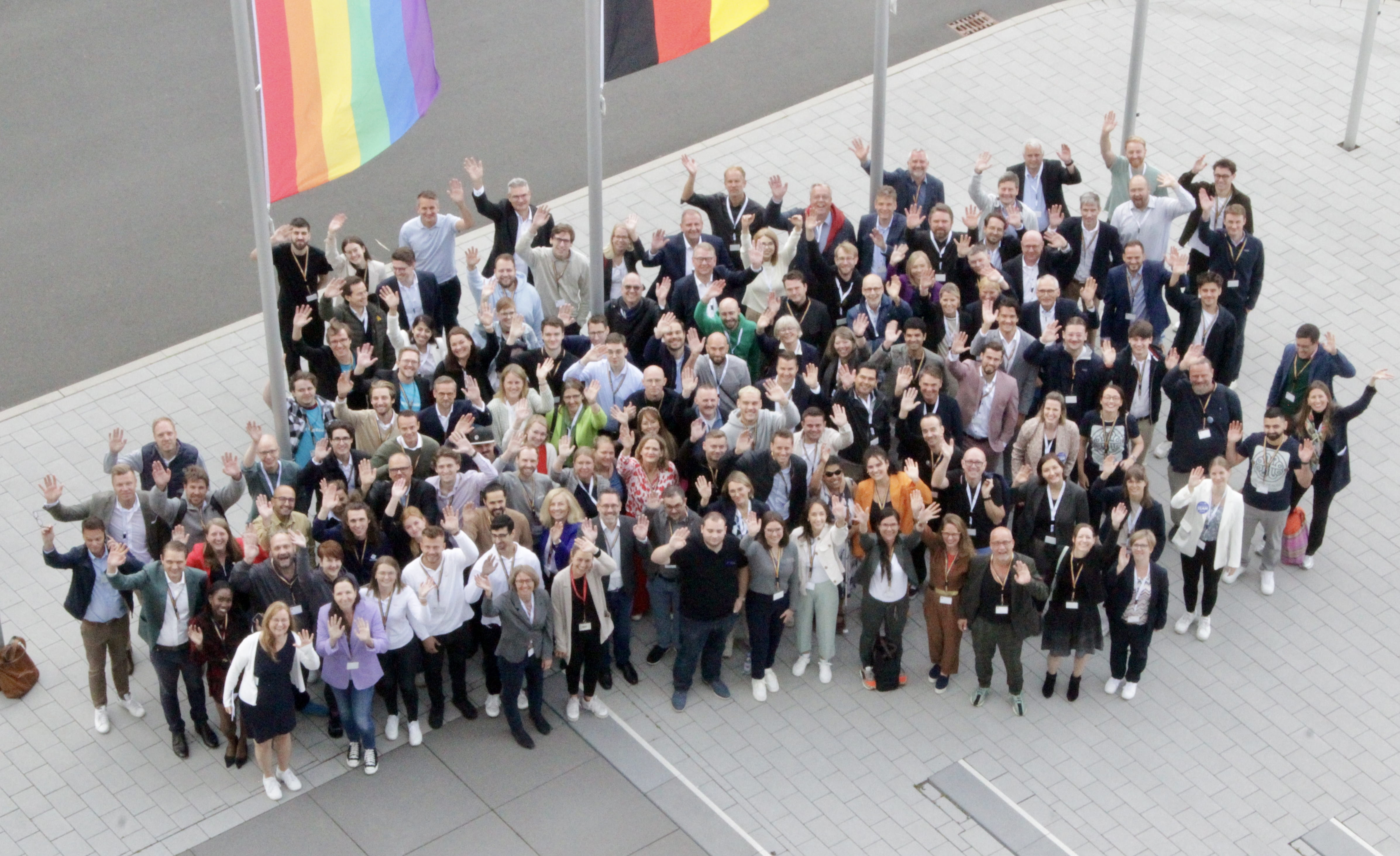 Group picture semi-finals Hessian Founder's Prize