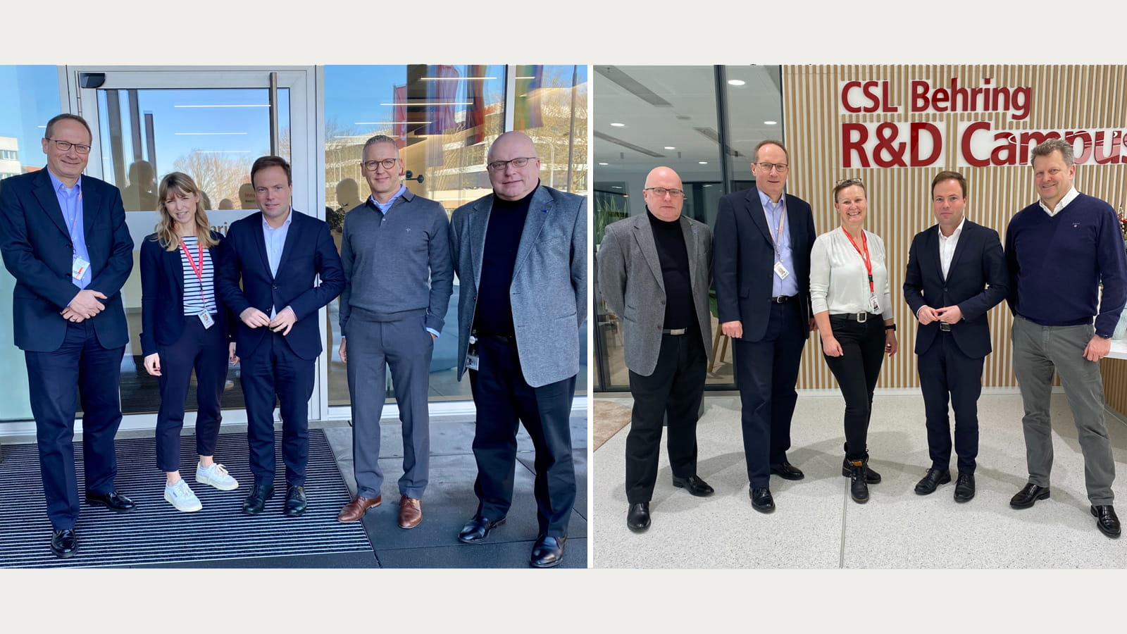 European parliamentarian Prof. Simon visits CSL Behring