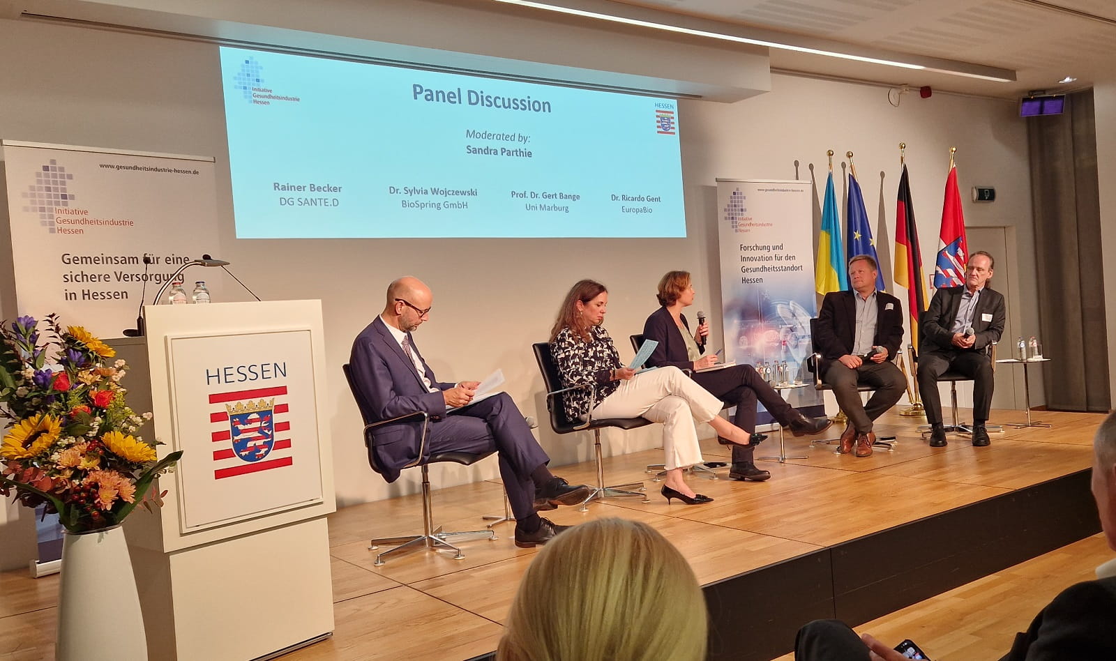 Paneldiskussion am IGH Event in Brüssel