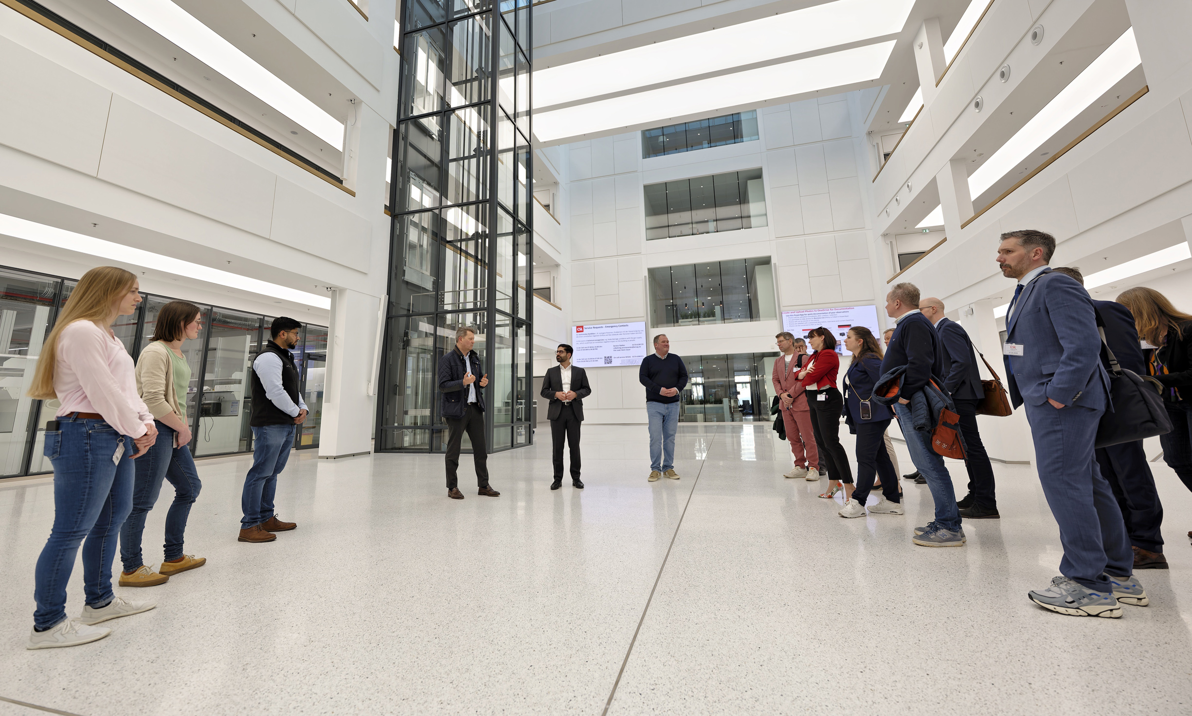 Visit Minister Kaweh Mansoori at M600