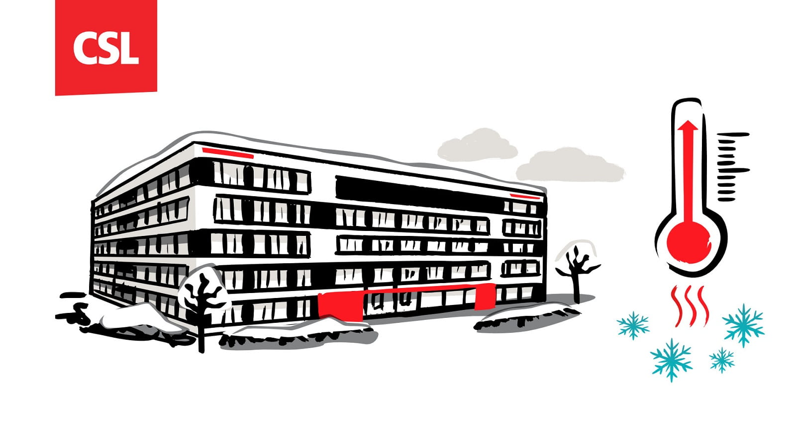 M600 Gebäudegrafik "Heizen mit Eis"