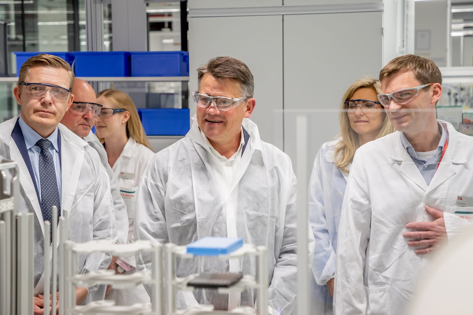 Prime Minister visits CSL Behring Innovation Front