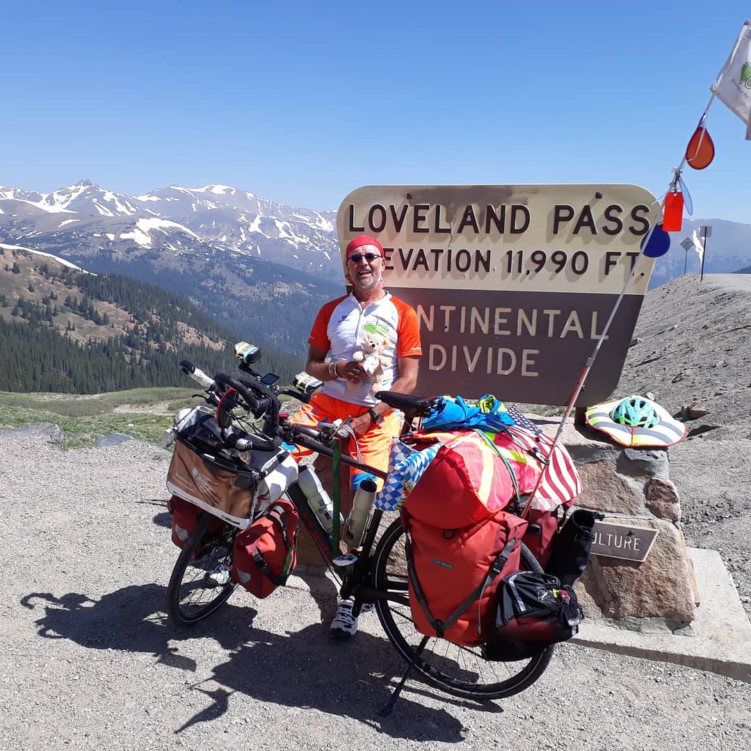 Jörg Richter in den Rocky Mountains