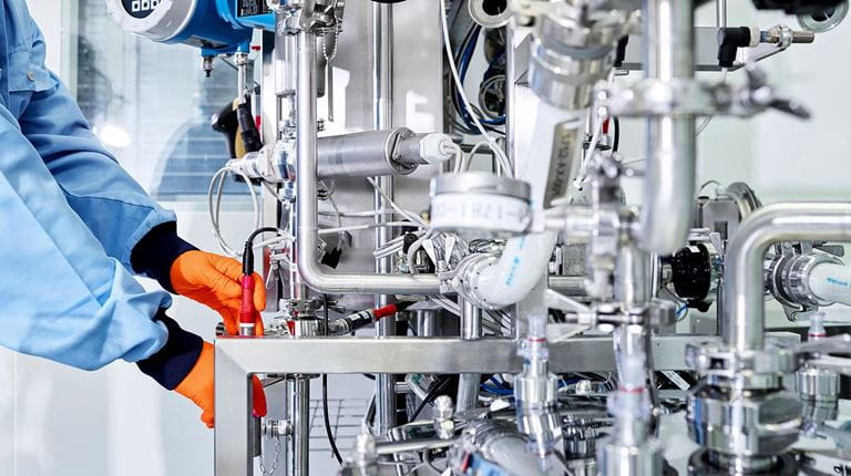 Blick in die Produktion