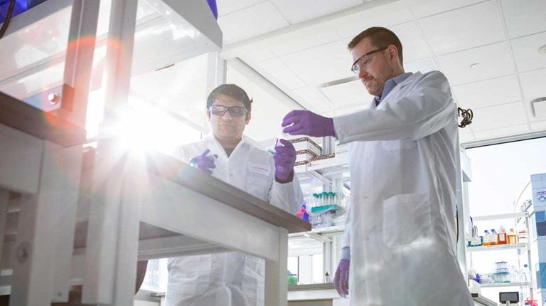 Scientists in Lab at Kankakee