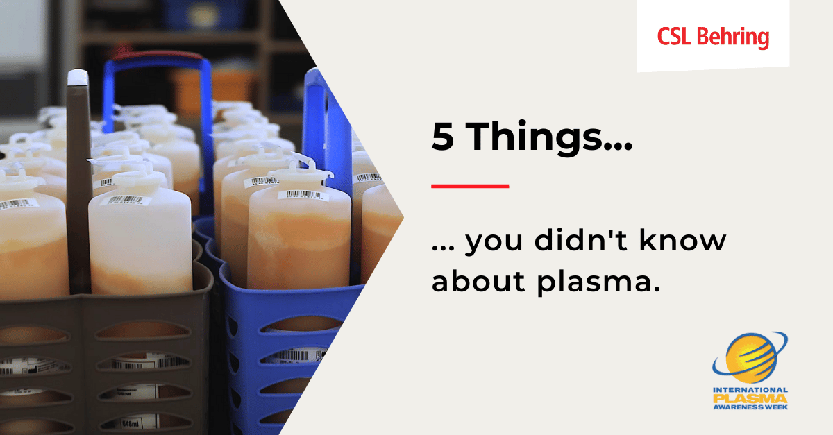 graphic with blood plasma